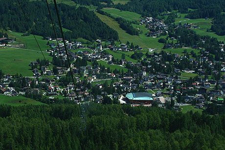 Auf dem Weg zu Col Druscie Cortina foto