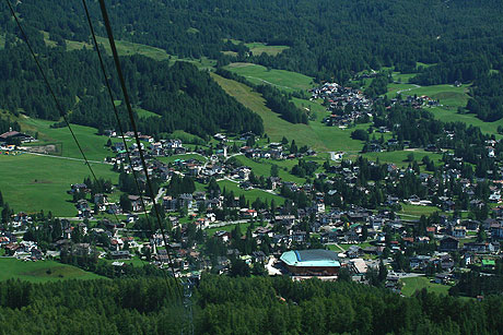 Aufstieg an die Spitze Tofana Cortina foto