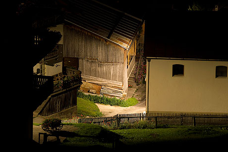 Cortina bei Nacht foto