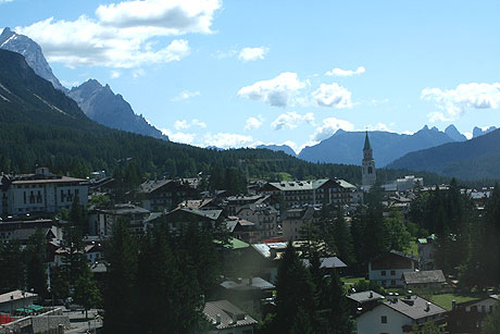 Cortina Blick von oben foto