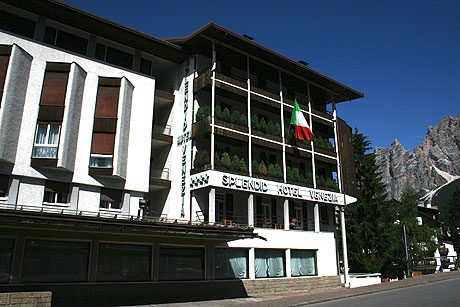 Das Splendid hotel Venezia von Cortina foto