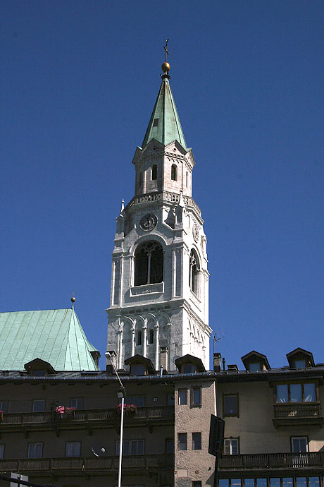 die Kirchengemeinde von Cortina foto