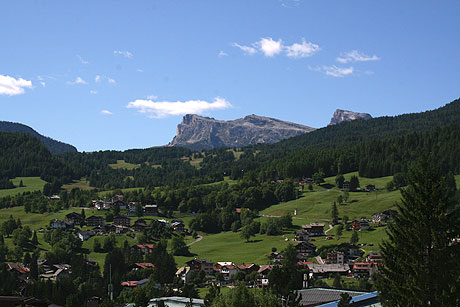 Landschaft in Cortina d'Ampezzo foto