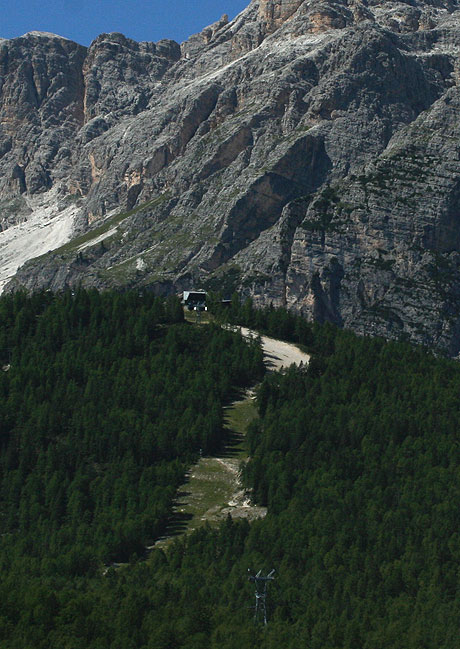 Seilbahn Cortina Col Druscie foto