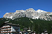 Blick Auf Hotel Corona Cortina