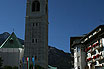 Das Zentrum Von Cortina D'Ampezzo Im Sommer