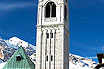 Das Zentrum Von Cortina Im Winter