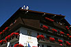 Die Fassade Des Hotel Europa Cortina