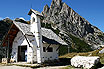 Kirche In Den Dolomiten Cortina