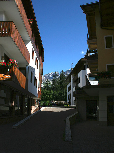 Weg in Cortina foto