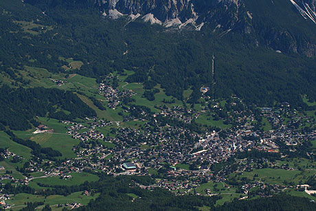 Cortina aerial view photo