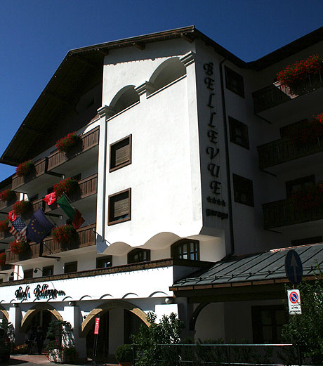 Hotel in the summer Cortina photo