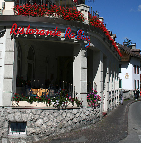 Ra Stua Restaurant from Cortina photo