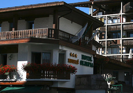 The Hotel Olimpia from Cortina photo