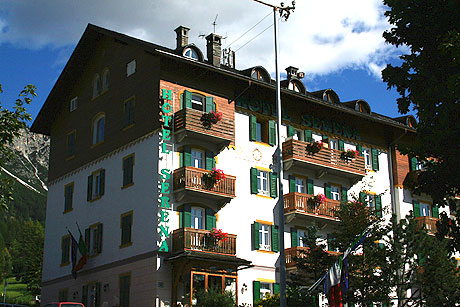 The Hotel Serena from Cortina photo