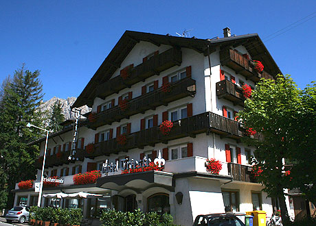 The Hotel Trieste from Cortina photo