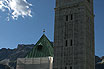 Bell Tower In The Center Of Cortina