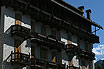 The Facade Of The Hotel Majoni Cortina D'Ampezzo