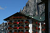 Tourists In The Summer In Cortina