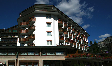 El hotel Alaska de Cortina foto