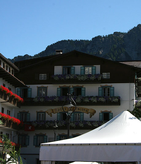 El hotel Ancora de Cortina foto