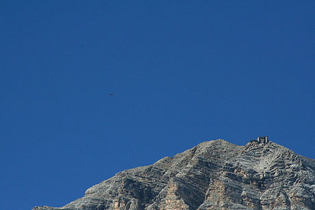 Refuge sommet Tofana Cortina photo