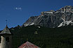 Kerk En Dolomieten Cortina D'Ampezzo